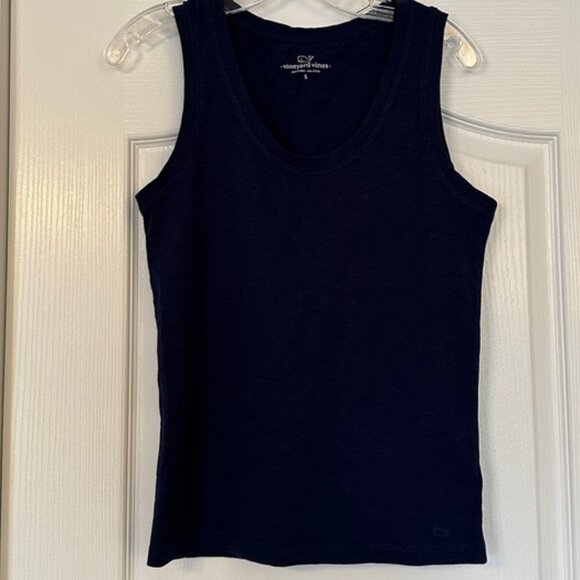 Tops - Navy Blue Tank Top Size Small
